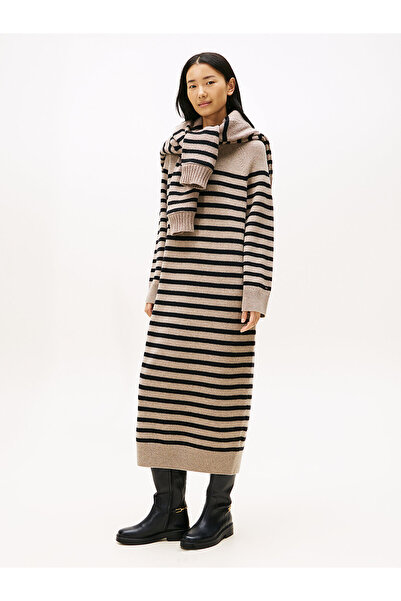 Tommy Hilfiger Leather Th Monogram Horsebit Riding Boots