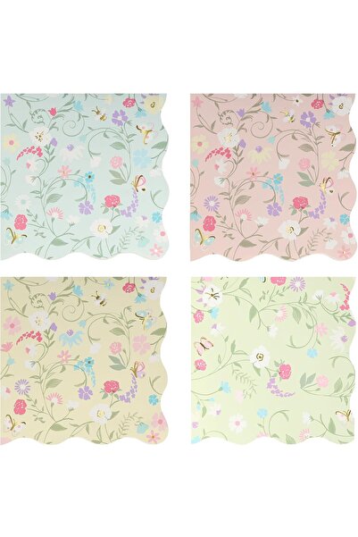 Meri Meri Laduree Floral Small Napkins