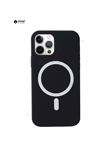 ineix MagSafe Compatible Silicone Case Cover For Apple iPhone 12 Pro Max