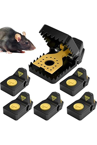 fulina 6 Pack Mouse Traps, Reusable, Safe Sanitary Durable, Sensitive Snap for Outdoors Indoor