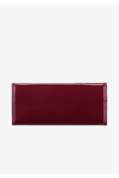 Wittchen Woman Key Case, Burgundy Patent Leather, Burgundy Patent Leather