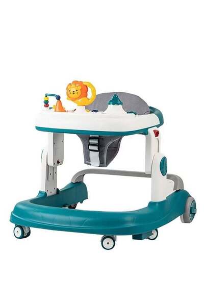 Arabest مشاية أطفال 2 في 1، 3 عجلات قابلة للتعديل، مادة آمنة للأطفال من عمر 6...