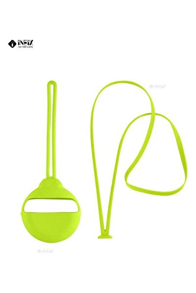 ineix Silicone Case Cover With Hand & Neck Strap For Huawei FreeBuds 3 Flourescent