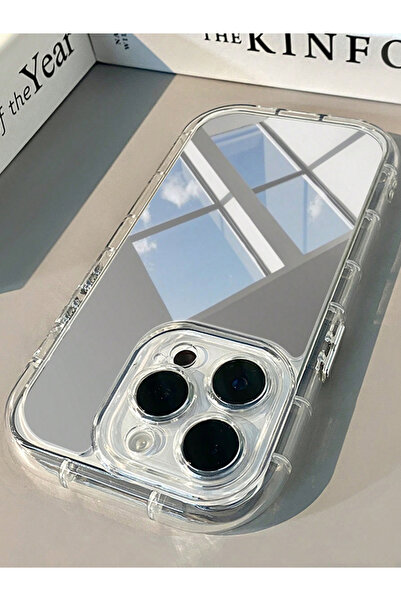 Take Two By Styli Transparent Mirror Back iPhone Case