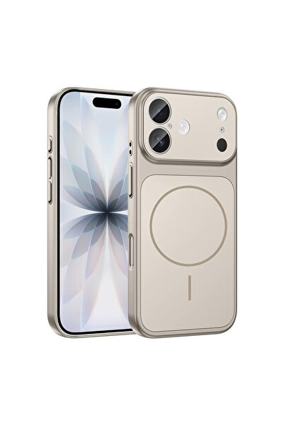 Zebana Apple iPhone 16 Uyumlu Kılıf TitanMag ColorShield Kılıf (Kablosuz Şarj...
