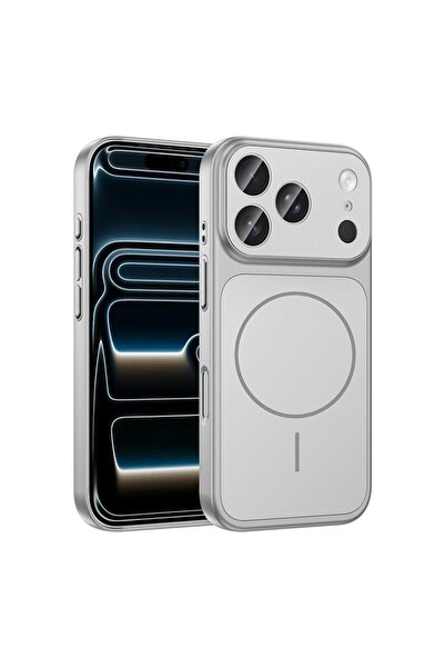 Zebana Apple iPhone 17 Pro Uyumlu Kılıf TitanMag ColorShield Kılıf (Kablosuz ...
