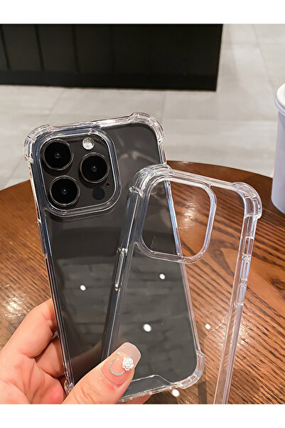 Take Two By Styli Transparent Acrylic Corner Thickening iPhone Case