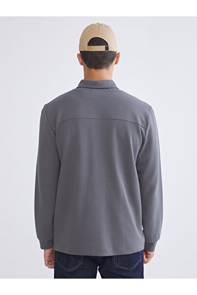 LC Waikiki Ανδρικό φούτερ με φερμουάρ XSIDE Polo Collar