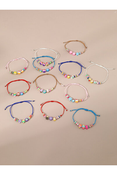 Take Two By Styli 12pcs Dessert Theme Decor Bracelet Set