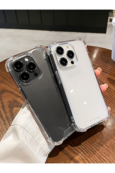 Take Two By Styli Transparent Acrylic Corner Thickening iPhone Case