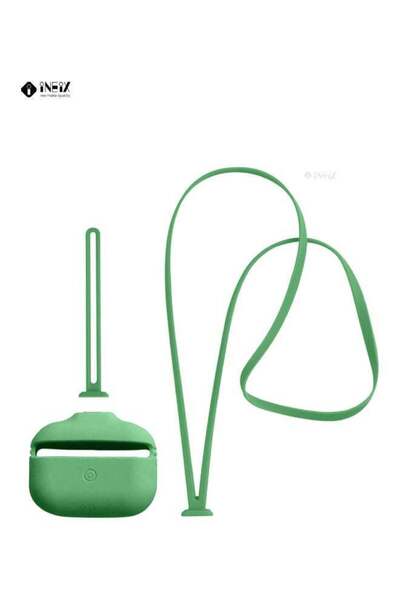 ineix 3-Piece Protective Case With Hanging Strap For Apple AirPods