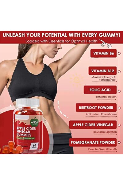 Appledecor Apple cider vinegar 60 gummies