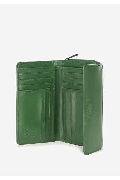 Wittchen Women's Leather Wallet Horizontal Green Leather