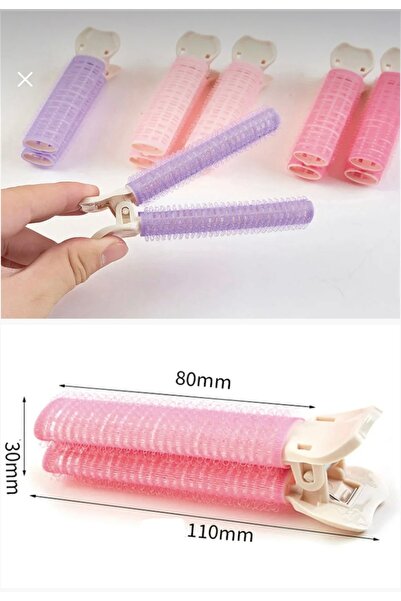 Gold Beauty 2Pcs Hair Curler Volumizing Roller Hair Clip Hair Curler