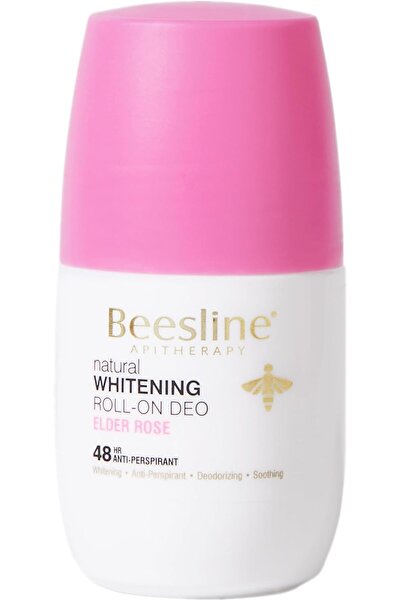 Beesline Elder Rose Roll-On Deodorant & Skin Brightener, Unisex, 50 ml