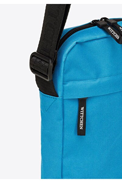 Wittchen Geantă Messenger bărbătească, poliester albastru, dreaptă