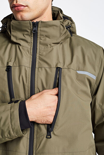 Lescon Men's Outdoor Waterproof Coat 25K-1052