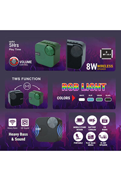 unix International Unix GEO 8W Wireless Speaker