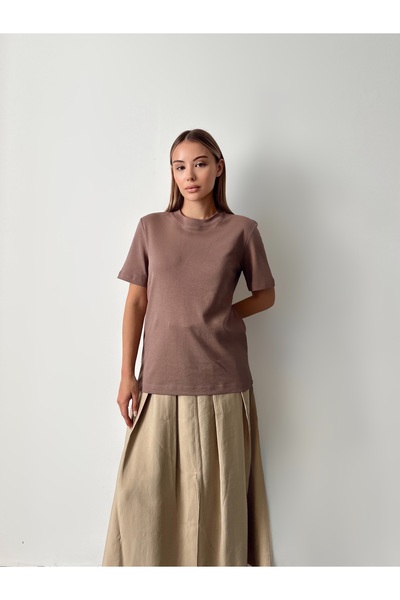 Somut istanbul Women's Crew Neck Organic Cotton T-Shirt