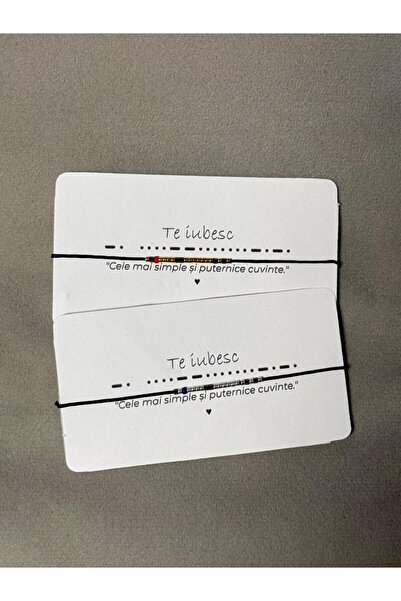 OEM Set "Te iubesc" - Cod Morse