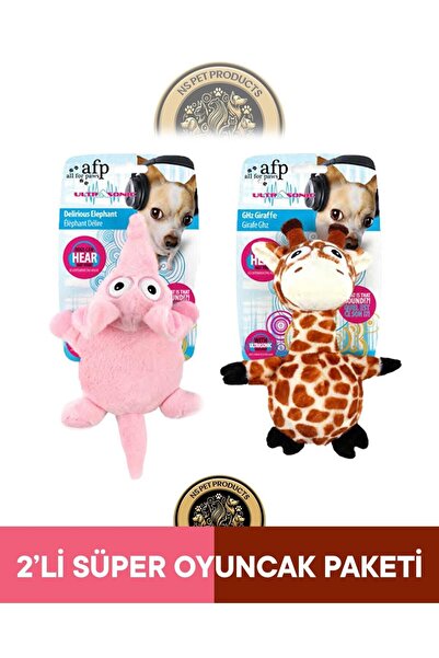 Afp لعبة كلب من القطيفة على شكل فيل بالموجات فوق الصوتية مقاس 32 × 19 × 9 سم ...