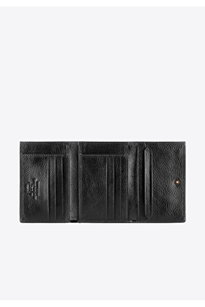 Wittchen Women's Leather Wallet Horizontal Black Leather