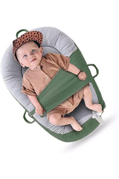 Margoun Baby Lounger, Baby Nest for Sleeping Newborn Crib Detachable Washable Portable Infant Bed (4