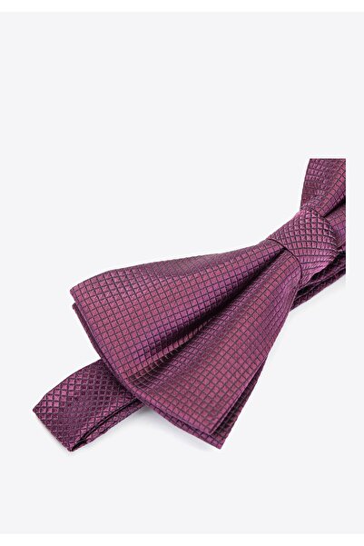 Wittchen Men's Silk Bow Tie Burgundy Silk