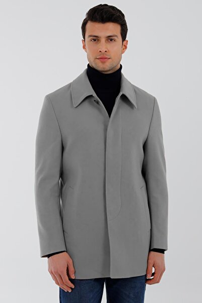 Uki GRİ Hakim Yaka,5 Düğme,Tam Astar,Yan Cep,Tek Yırtmaç,Vatkasız