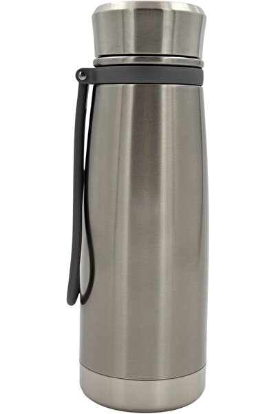 B&D banddtools 600ml Double-Wall Stainless Steel Vacuum Flask with Leak-Proof Lid and Carry Strap