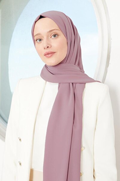 Levidor Açık Eflatun Medine İpeği Şal