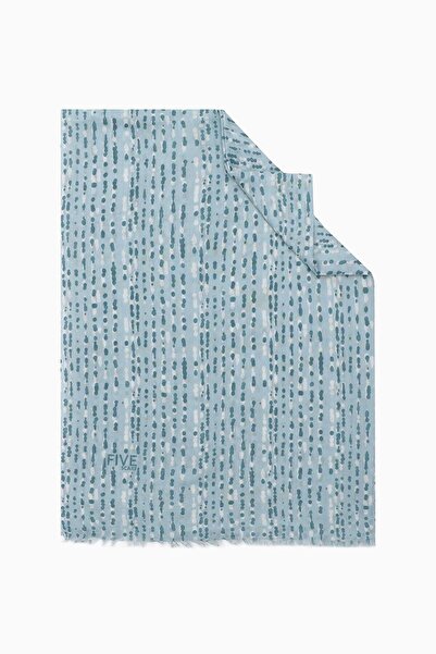 Levidor Petrol Green Relax Dot Shawl