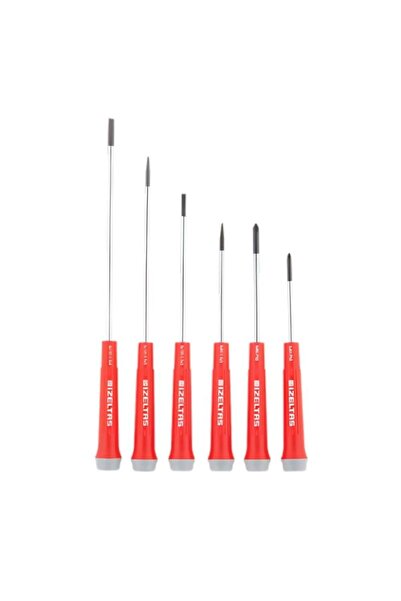 İzeltaş IZELTAS Elektronikçi Tip Klemens Tornavida Takımı 6 Parça