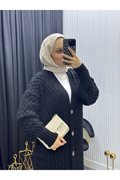 MODAYAĞMUR ÖRGÜ DESEN HIRKA