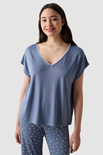 Penti Alia Blue Pyjama Set