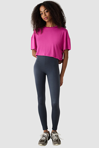 Penti Modal Crop Fuchsia T-Shirt