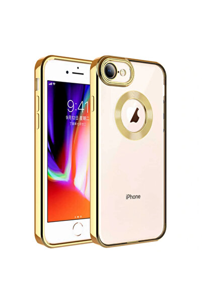 one depot only for quality life غطاء حماية لجهاز iPhone 8 مزود بشعار أوميغا يظهر شعار الكاميرا
