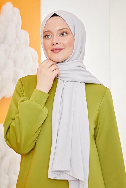 Levidor Silver Cotton Cazz Shawl