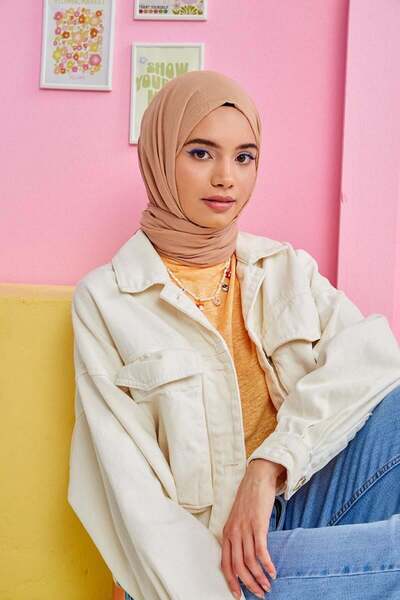 Levidor Honey Foam Event Cotton Shawl