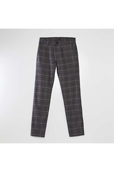 KİABİ بنطال تشينو رمادي اللون