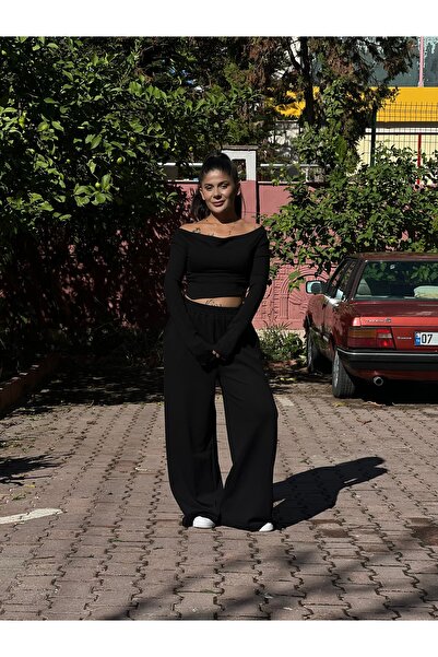 ESY BUTİK Omuz detay eşofman takımı