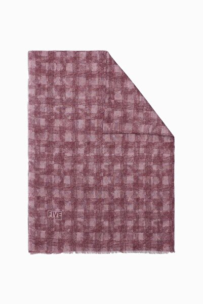 Levidor Fuchsia Relax Plaid Pattern Shawl