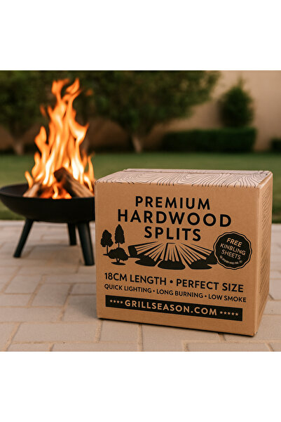 5 Starlogs حطب ألدر كويك لايتنج طويل الاحتراق ومنخفض الدخان سعة 15 لترًا