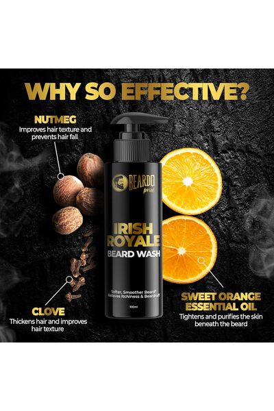 BEARDO Prive Irish Royal Beard Wash - 100 ml