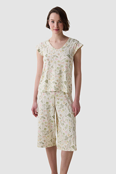 Penti Iris Floral Capri Set