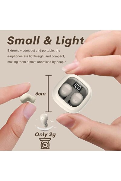 Generic Smallest Invisible Wireless Earbuds for Sleep: Ultra Small Hidden, for Small Ears