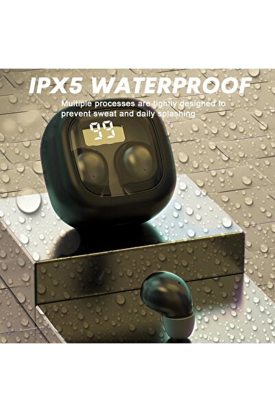 Generic Bluetooth 5.3 Wireless Headset: In-Ear, High Sound Quality, Long Endurance, Digital Display