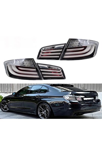 X POWER TUNİNG BMW F10 2015-2018 LCİ 5.50 BEYAZ LEDLİ ARKA STOP