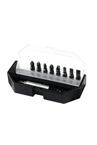 FiSKARS Stanley 1-68-734 Mixed set 10 bits 25 mm + magnetic adapter 1/4"