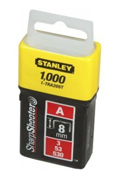FiSKARS Stanley 1-TRA205-5T Set of 5000 Staples Type A /3/53/530, 8mm